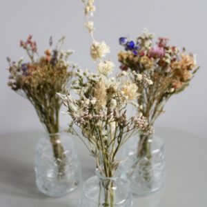 Bouquet de fleurs séchées Ginger Flower et son vase