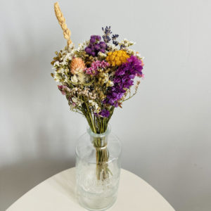 Ginger Flower - Bouquet de fleurs séchées et son vase
