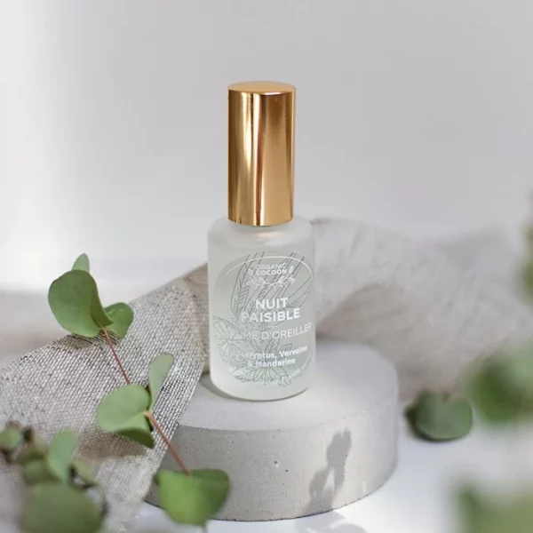 Brume oreiller - nuit paisible Ginger Flower Organic Cocoon